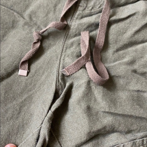 Lane Bryant Cargo Green Shorts - Picture 3 of 6